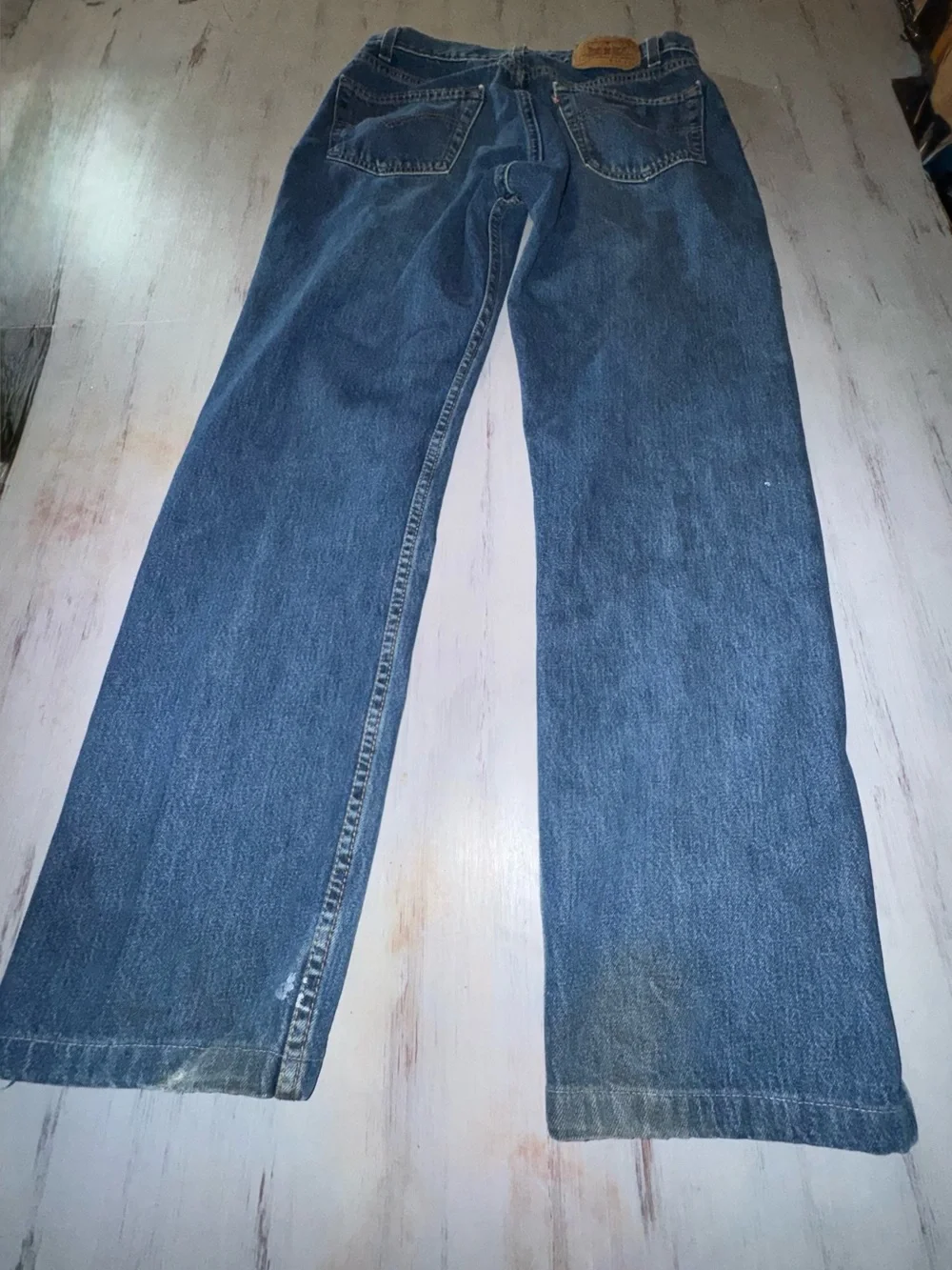 Vintage Levis 505 Jeans Mens 34x34 (32x30) Made USA Regular Fit Straight Leg 90s